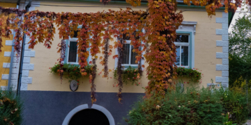 Őszi hangulat Budakeszin,  a Kossuth- és Virágvölgy utca találkozásánál. Torti Szofi képei